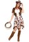 Cowgirl Rodeo Rider Adult Womens Wild West Western Halloween Costume MD-LG 10-14